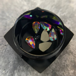 Декоративне каміння багатобарвне 8х5mm