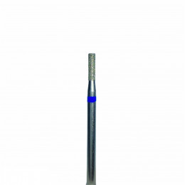 Алмазная насадка (цилиндр прямой синий 016)