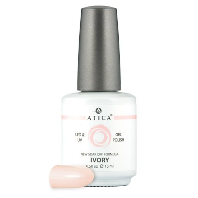 Atica #054 Ivory Гель-лак кольоровий 7.5ml