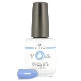 Atica #075 Cotton Blue Гель-лак кольоровий 7.5ml