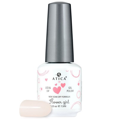 Atica Wedding collection #04 Гель-лак кольоровий Flower Girl 7.5ml