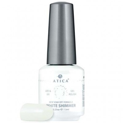 Atica #174 White Shimmer Гель-лак кольоровий 7.5ml