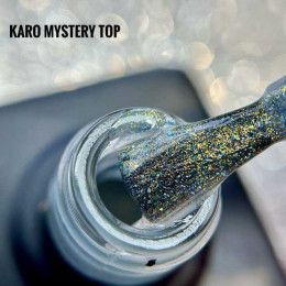 Karo Top No Wipe Mystery Топ з різнокольоровими блискітками 10ml