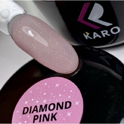 Karo Base Cover Diamond Pink База камуфлююча з шиммером 50ml