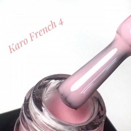Karo French #04 Гель-лак камуфлюючий напівпрозорий 8ml