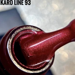 Karo Line #93 Гель-лак кольоровий з шиммером 8ml
