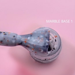 Luna Marble Base #01 База з різнокольоровою поталлю 13ml