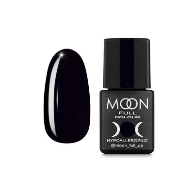 Moon Color #188 Гель-лак чорний 8ml