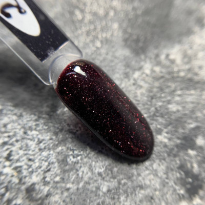 Saga Fiery Gel #24 Гель-лак кольоровий світловідбивний 9ml