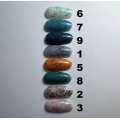 Siller Terrazzo #8 База з різнокольоровою поталлю 8ml