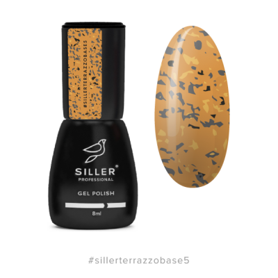 Siller Terrazzo #5 База з різнокольоровою поталлю 8ml