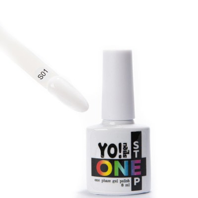 Yo!Nails One Step #001 (102) Гель-лак кольоровий однофазний