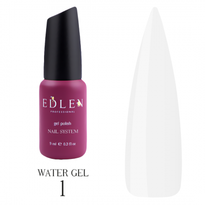 Edlen Water Gel Nude #01 Гель рідкий прозорий 9ml