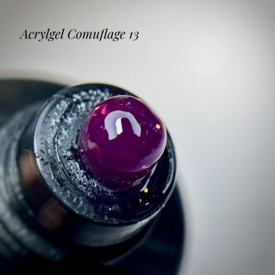 Karo Acryl Gel Camuflage #13 Полігель кольоровий з блискітками 30g