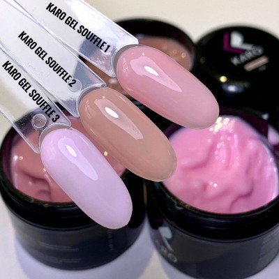 Karo Souffle Gel #1 Гель суфле камуфлюючий 30ml