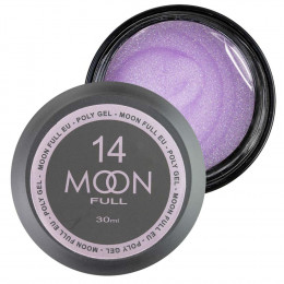 Moon Poly Gel #14 Полігель кольоровий з шиммером 30ml