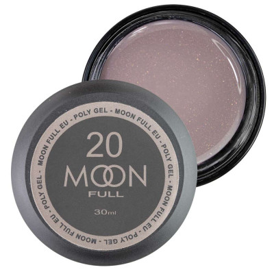 Moon Poly Gel #20 Полігель кольоровий з шиммером 30ml