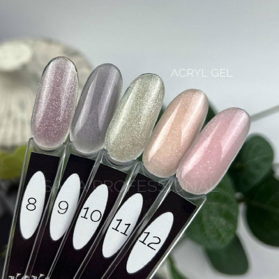 Saga Acryl Gel #12 Акригель кольоровий з шиммером 13ml