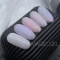 Saga Builder Magic Gel #02 Гель кольоровий з голографічними пластівцями 15ml