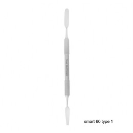 STALEKS Лопатка маникюрная Smart60 TYPE1 (шпатель ровный +шпатель конический)