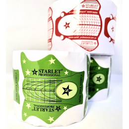 Нижні форми для нарощування зелені Starlet 500шт