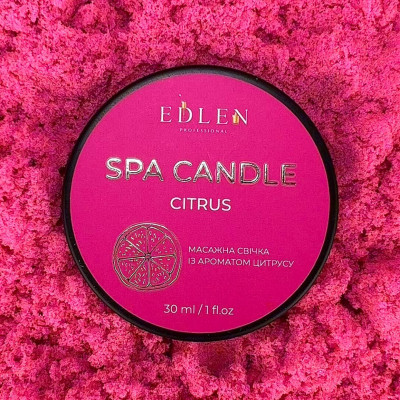 Edlen Spa Candle Сitrus Масажна свічка Циструсові 30ml